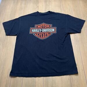HARLEY DAVIDSON MENS T-SHIRT CLASSIC LOGO Carson City Nevada USA SZ XL
